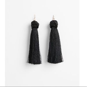 Knotted Tassel Earrings